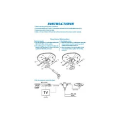 ANTENNE TV NOMADE SUPERGAIN 24,5 DB - 245 Mm -Railblaza Boutique antenne tv nomade supergain 245 db 245 mm 3