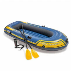 BATEAU GONFLABLE INTEX CHALLENGER 2 + 2 RAMES + GONFLEUR -Railblaza Boutique bateau gonflable intex challenger 2 2 rames gonfleur 6