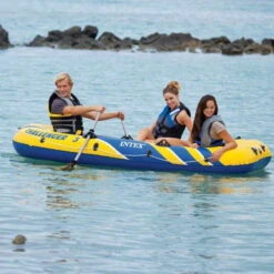 BATEAU GONFLABLE INTEX CHALLENGER 3 + 2 RAMES + GONFLEUR -Railblaza Boutique bateau gonflable intex challenger 3 2 rames gonfleur 2