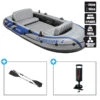 BATEAU GONFLABLE INTEX EXCURSION 4 + 2 AVIRONS + GONFLEUR -Railblaza Boutique bateau gonflable intex excursion 4 2 avirons gonfleur
