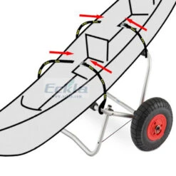 CHARIOT KAYAK CANOE PLIABLE ECKLA CANYON -Railblaza Boutique chariot kayak canoe pliable eckla canyon 2