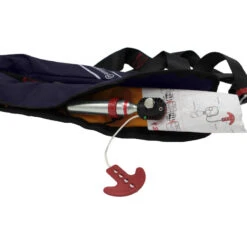 GILET DE SAUVETAGE GONFLABLE MANUEL ORANGE MARINE 170N AVEC HARNAIS ESSENTIAL NAVY -Railblaza Boutique gilet de sauvetage gonflable manuel orange marine 170n avec harnais essential navy 3