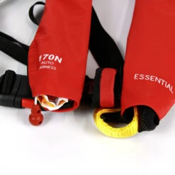 Gilet Gonflable ESSENTIAL ZIP Automatique Avec Harnais 170 N - Rouge -Railblaza Boutique gilet gonflable essential zip automatique avec harnais 170 n rouge 8