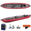 KAYAK GUMOTEX SOLAR ROUGE 2 PLACES MODELE 2022 -Railblaza Boutique kayak gumotex solar rouge 2 places
