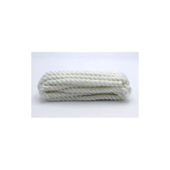 PACK AMARRAGE POLYESTER 3 TORONS BLANC 16mm X 10m