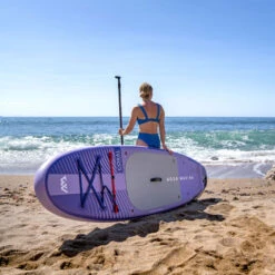 PADDLE GONFLABLE AQUA MARINA CORAL 10.2 NIGHT FADE 2023 -Railblaza Boutique paddle gonflable aqua marina coral 102 night fade 2023 6