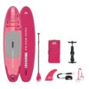 PADDLE GONFLABLE AQUA MARINA CORAL 10.2 RASPBERRY 2023 -Railblaza Boutique paddle gonflable aqua marina coral 102 raspberry 2023