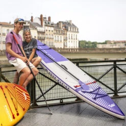 PADDLE GONFLABLE AQUA MARINA CORAL 11.6 TOURING NIGHT FADE 2023 -Railblaza Boutique paddle gonflable aqua marina coral 116 touring night fade 2023 6