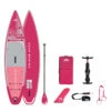 PADDLE GONFLABLE AQUA MARINA CORAL 11.6 TOURING RASPBERRY 2023 -Railblaza Boutique paddle gonflable aqua marina coral 116 touring raspberry 2023