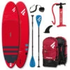 PADDLE GONFLABLE FANATIC FLY AIR 10.8 PURE ROUGE 2022 -Railblaza Boutique paddle gonflable fanatic fly air 108 pure rouge 2022