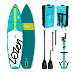 PADDLE GONFLABLE LOZEN 10.8 BLEU -Railblaza Boutique paddle gonflable lozen 108 bleu 2021 1