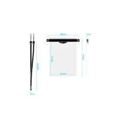 Pochette Etanche Fidlock Maxi Transparant -Railblaza Boutique pochette etanche fidlock maxi transparant 2